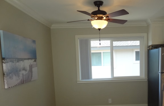 Lighted Ceiling Fan at Los Altos Court, California, 94022