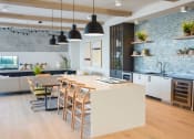 Thumbnail 2 of 28 - Community kitchen at The Maven, Suwanee, GA, 30024