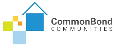 an image of the common bond communities logo with a house