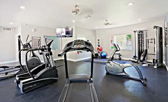 the gym at Spring Meadow Apartments, Glendale, AZ