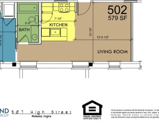 Floor Plan Tower 507 - Unit 502