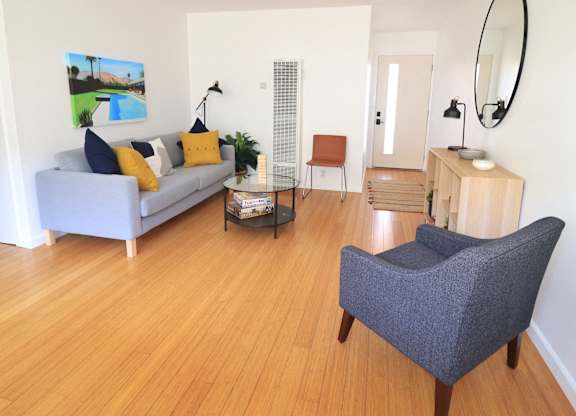 Furnished Living Room Interior
