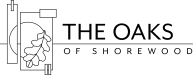 a logo for the oaks of shorewood