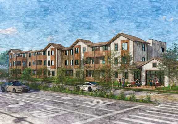 The Bluffs at 44th rendering