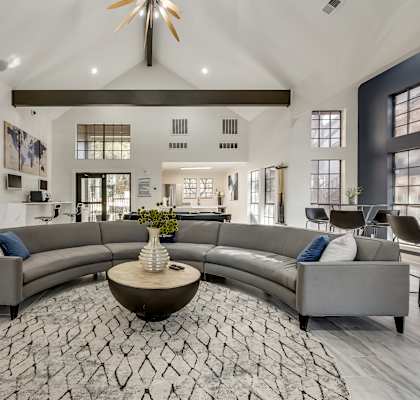 the preserve at ballantyne commons community living room