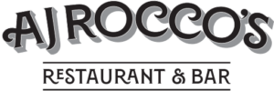 Ajrocco's Restaurant and Bar logo.
