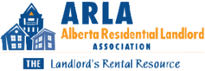 The logo for the Alberta Residential Landlords Association.