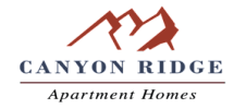 The image is a logo for Canyon Ridge Aspen Adventure Center.