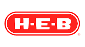 A red H-E-B logo on a white background.  at Sienna at Westover Hills Apartments, San Antonio, TX
