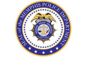 The image is of the Memphis Police Department seal.