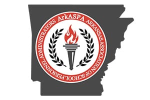 The logo of the Arkansas State Firefighters Association is displayed.