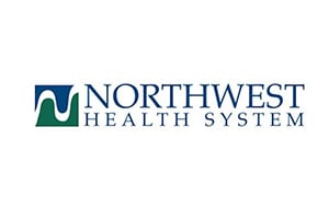 The image is a logo of Northwest Health System.
