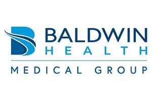 The image is a logo of the Baldwin Health Medical Group.