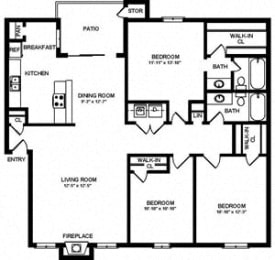 Floor Plan  Sweetwater