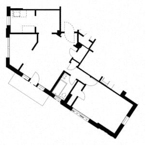 Floor Plan  560-Square-Foot-One-Bedroom-Apartment-Floorplan-Available-For-Rent-Longfellow-Apartments