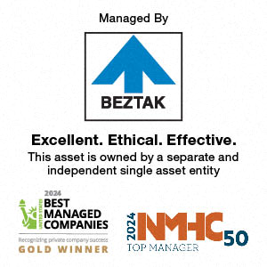Beztak footer image at Arbor Park Apartments, Jackson