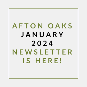 a white background with green text that reads january 2024 newsletter
