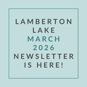 A newsletter for Lamberton Lake March 2026 is available.