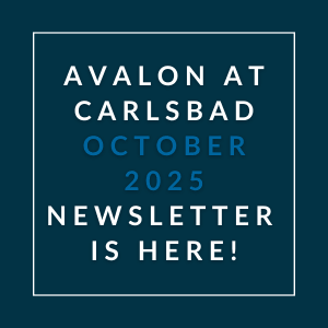 Avalon at Carlsbad Newsletter October 2025.