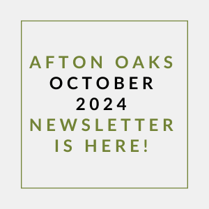 a poster with the words afford oaks october 2024 newsletter is here