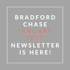 A newsletter for Bradford Chase in January 2025 is available.