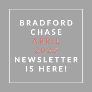A newsletter for Bradford Chase in April 2025 is available.