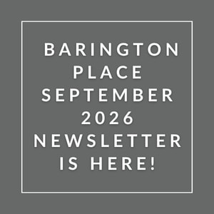 A newsletter for Barington Place is available for September 2026.