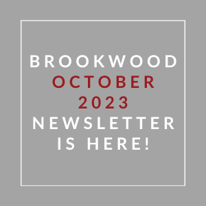 the logo for brookwood october 2013 newsletter is here