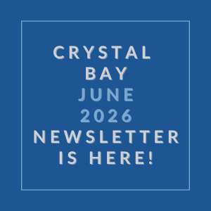 A newsletter for Crystal Bay in June 2026 is available.