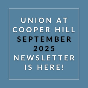 A newsletter for Union at Cooper Hill is available for September 2025.