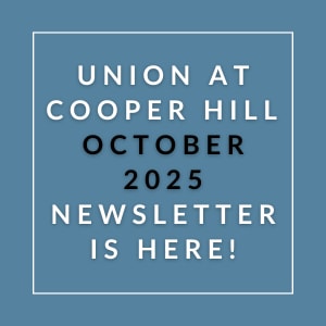 A newsletter for Union at Cooper Hill is available for October 2025.