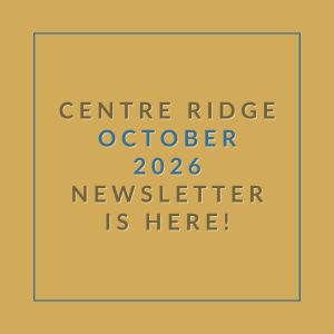 A newsletter for Centre Ridge in October 2026 is available.