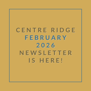 A newsletter for Centre Ridge in February 2026 is available.