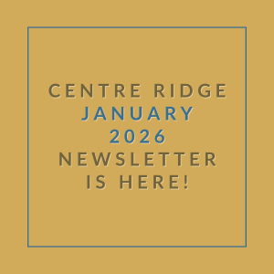 A newsletter for Centre Ridge in January 2026 is available.
