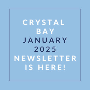 A newsletter for Crystal Bay in January 2025 is available.