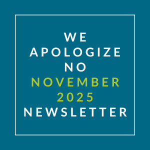 A newsletter cover for Colony Village for the month of October 2025.
