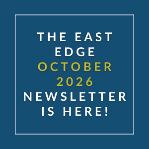 The cover of the East Edge October 2026 newsletter.