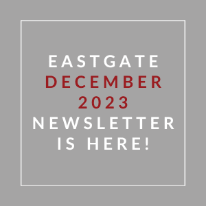 a gray background with white and red text and the words eastern december 23 23