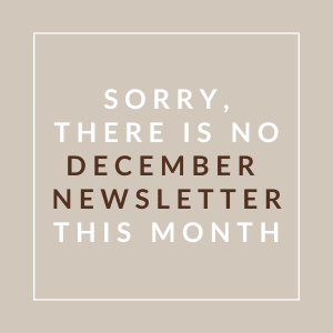 a beige background with the words fox creek november 2024 newsletter is here
