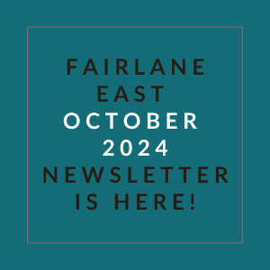 an aqua background with a white font and october