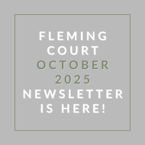 A newsletter for Fleming Court is available for October 2025.
