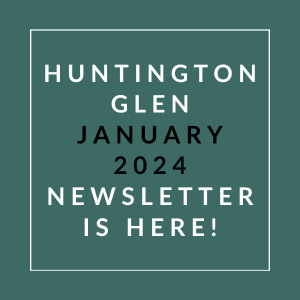 a green background with the words january 2024 newsletter is here