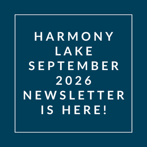 A newsletter for Harmony Lake is available for September 2026.