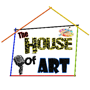a building with a sign that says the house of art