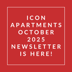 a white box with text that says icon appointments november 2323 newsletter