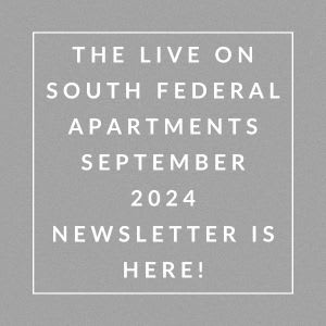 the live on south federal apartments september is here
