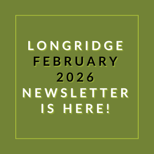 The image announces the availability of the Longridge February 2026 newsletter.