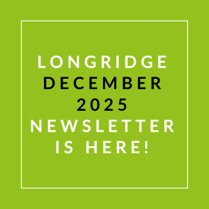 The image announces the availability of the Longridge December 2025 newsletter.