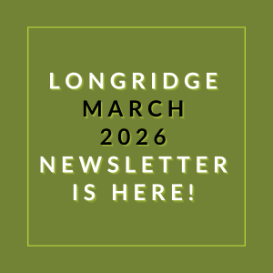 The image announces the availability of the Longridge March 2026 newsletter.
