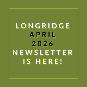 The image announces the availability of the Longridge April 2026 newsletter.